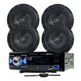 Kit 4 Alto Falantes