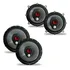 Kit 4 Alto Falantes Bomber 4 Portas Dianteiras Traseiras Som