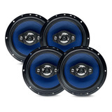 Kit 4 Alto Falantes Corsa Classic Fox Orion 6 Pol 220w Rms