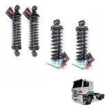 Kit 4 Amortecedor Da Cabine Para Mercedes 1938s 1944s