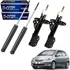 Kit 4 Amortecedor Dianteiro Traseiro Honda Fit 2003/2008 ...