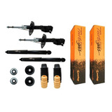 Kit 4 Amortecedor Honda City 2012 Cofap Kit Batente Axios