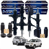 Kit 4 Amortecedores Batente Coifa Coxim Tucson Sportage