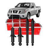 Kit 4 Amortecedores Kayaba Nissan Frontier 2009 Até 2016