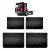 Kit 4 Apara Barro Carreta Caminhão Lameiro Liso 64x41 Cm