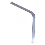 Kit 4 Apliques Inox