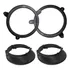 Kit 4 Aro Adaptador Alto Falante Gol Bola G2 G3 G4 4 Portas