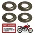 Kit 4 Arruela Assento Mola De Válvula Cb 300 R Xre 300 Honda