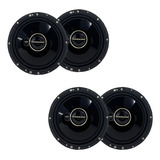 Kit 4 Auto Falante Aurum 6 60w Universal Maioria Dos Carros
