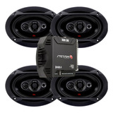 Kit 4 Auto Falantes
