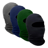 Kit 4 Balaclavas Touca Facial Protetor Solar Uv50 Moto