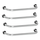 Kit 4 Barras Alças Apoio Suporte 80cm Idoso Deficiente Pne
