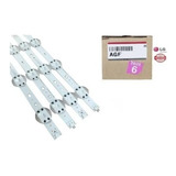 Kit 4 Barras Led Tv LG 49uj6525 Agf30001201 Top LG