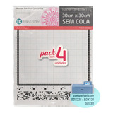 Kit 4 Bases De Corte 30x30 Brother Scanncut Sdx Sem Cola