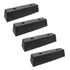 Kit 4 Batente Borracha 435x80mm Maciço Docas Pier Caminhão