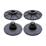 Kit 4 Batente Calço Mola Traseira Monza Kadett Astra Vectra