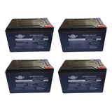 Kit 4 Bateria 12v 13 3ah Bicicleta Eletrica Sousa Original