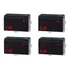Kit 4 Bateria 7.2 Ah 12v Nobreak Sms Manager Net4+ 1400va 