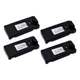 Kit 4 Bateria Drone Eachine E88 3 7v 1800mah E525 E99 P8 K3