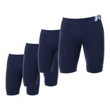 Kit 4 Bermuda Cueca Térmica Masculina Anti Assadura Bike