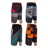Kit 4 Bermudas Elastano