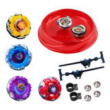 Kit 4 Beyblade Metal
