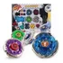 Kit 4 Beyblade Metal Fusion Pião C/super Lançador Brinquedos