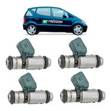Kit 4 Bico Injetor Mercedes benz A160 A190 Gasolina Iwp071