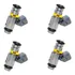 Kit 4 Bico Injetor Palio Siena 1.4 8v Tetrafuel Gnv Ipg002