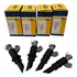 Kit 4 Bicos Injetores Gol G4 G5 2005 2006 2007 2008 1.0 1.6