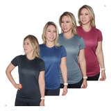 Kit 4 Blusa Academia