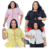 Kit 4 Blusa Bata