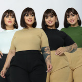 Kit 4 Blusa Camiseta