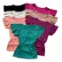 Kit 4 Blusa Feminina Blusinha Camiseta Tshirt Atacado Revend
