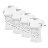 Kit 4 Blusas Academia