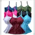 Kit 4 Blusas Blusinha Feminina Basica Regata Alcinha  Bojo 