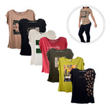 Kit 4 Blusas De