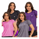 Kit 4 Blusas Feminina