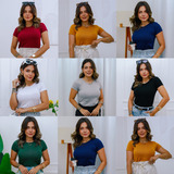 Kit 4 Blusas Femininas