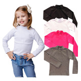 Kit 4 Blusas Gola