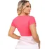 Kit 4 Blusinhas Gola V Basiquinha Botão Lindas Cores P M G