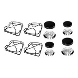 Kit 4 Bocas 2gd 2pq 4 Grelhas Para Fogão Eletrolux 52srb