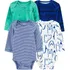 Kit 4 Body Carters Original - Pack Manga Longa Menino Menina