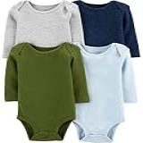 Kit 4 Bodys Manga Comprida Menino - Carter-s -3m-