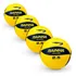 Kit 4 Bola Vôlei 3.5 Texturizada Amarela Rainha Voleibol