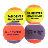 Kit 4 Bolas Beach Tennis Tênis