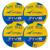 Kit 4 Bolas Volei
