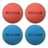 Kit 4 Bolinha Semi Profissional Borracha N3 Frescobol Bola