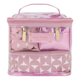Kit 4 Bolsa Necessaire Organizadora Maquiagem Viagem Mt Útil