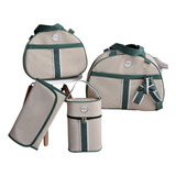 Kit 4 Bolsas De Bebê Mala Saída Maternidade Black Friday